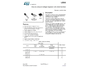 Stmicroelectronics LE33CZ 3.3V 0.1A Régulateur de tension