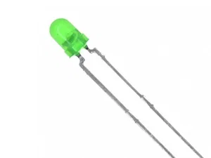 Div LED3-G Green 3mm LED