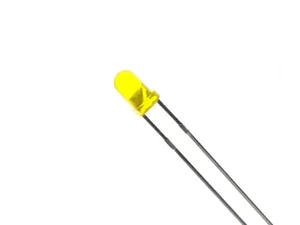 Div LED3-Y Yellow 3mm LED