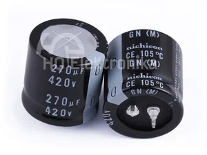 Nichicon LGNW6271MELB30 270uF 420V Electrochemical capacitor