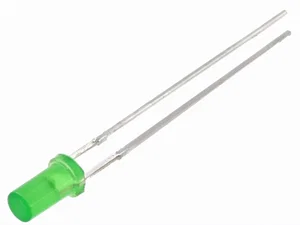 Luckylight LL-304GD2Y-1A Green 3mm LED
