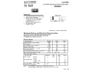 Taiwan Semiconductor LL4148-TSC 100V 0.2A diode de redressement