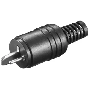 LST-02 Luidsprekerkabelconnector, Schroefaansluiting, Zwart