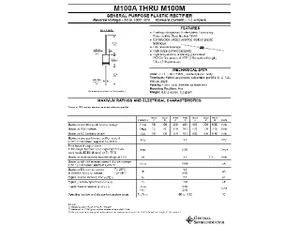 General Semiconductor M100J 600V 1A diode de redressement