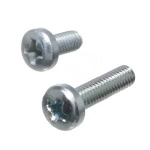 WÜrth M3-004636 Vite Metrica in Acciaio a Testa Cilindrica, Zincata, Conforme RoHS