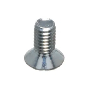 WÜrth M3-004836 Vite a Testa Svasata in Acciaio, Filettatura Metrica M3, Zincata, Lunghezza 6mm