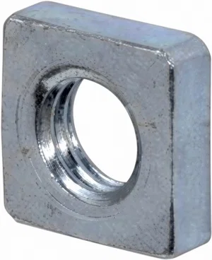 Bossard M3 Dado Quadrato, Acciaio Zincato, DIN 562