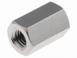 Dremec M3x8mm Hexagonal Brass Spacer, Nickel Plated, Female-Female Thread, RoHS