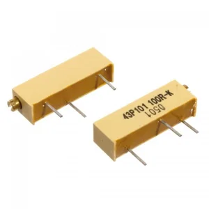 Trimmer resistor Vishay (spectrol) M43P105KB40 0.001 Ohms