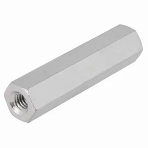 Dremec M5X70DR128 Hexagonal Steel Threaded Spacer Sleeve, M5 Internal Thread, Zinc Coated, 70mm Leng
