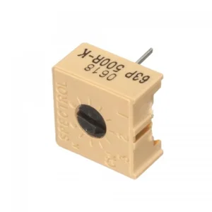 Trimmer resistor Vishay (spectrol) M63P501KB40 500 Ohms