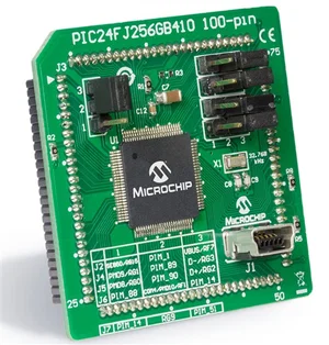 Microchip MA240038 PIC24FJ256GB410 Modulo Plug-In (PIM)