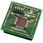 Microchip PIC32MX Modulo Plug-In da 100-Pin QFP a 100-Pin