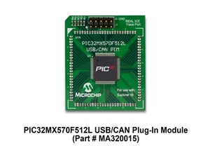 Microchip PIC32MX570F512L PIM USB/CAN Exp16