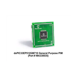 Microchip Technology MA330035 Kit di Avvio PIC32MZ EF con Motore Criptografico Scheda di Sviluppo