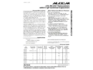 Maxim MAX211CWI RS-232 Transceiver 4 Drivers 5 Receivers SO-28 SMD