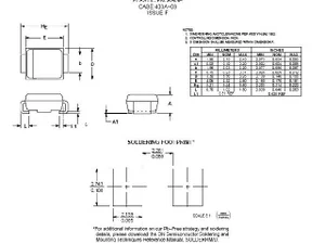 ON Semiconductor MBRS140LT3 40V 1A diode de redressement