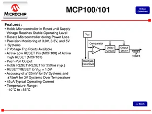 Microchip Technology Inc. MCP100T-460I-TT Voltage Supervisor IC