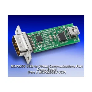 Microchip MCP2200 Scheda Demo da USB a RS232