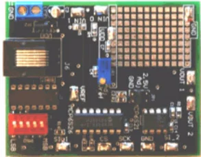 Scheda di valutazione Microchip MCP6S2X PGA