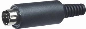 Male Connector 8 Contacten Kabelmontage Soldeer (3/3/2 Pins)