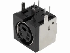 Div S-VIDEO Female Receptacle 4 Contacten THT PCB Montage