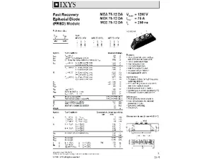 IXYS MEE75-12DA 1200V 75A diode de redressement