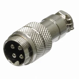 MIC-344 4-Pins Mannelijke GX16 Audio-Video Microfoonconnector - Generiek Merk