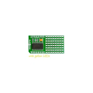 Mikroelektronika MIKROE-1294 8x8 Y Click MAX7219 Display Matrice 64 LED Gialli