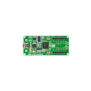 Mikroelektronika MIKROE-1433 FT2232H Adattatore USB Click MCP3204 Convertitore AD 3.3V/5V