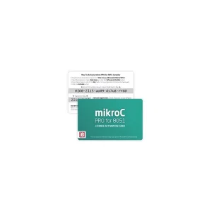 Mikroelektronika mikroC PRO for 8051 License