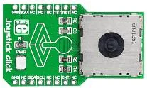 Mikroelektronika MIKROE-1506 N50P105 Modulo Joystick Magnetico AS5013 Hall IC I2C 3.3V