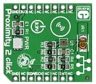 Mikroelektronika MIKROE-1818 MAX44000 Sensore Luce e Prossimità 12cm I2C 3.3V