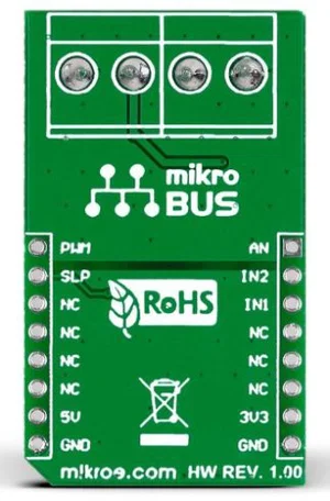 Mikroelektronika MIKROE-1911 DC Motor 2 Click Board - Driver TB6593FNG, 2.5-13V