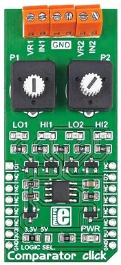 Mikroelektronika MIKROE-1915 LM2903 Comparatore di Tensione Doppio Click Board