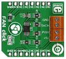 Mikroelektronika MIKROE-2004 Fan Click Board, Controller Ventola EMC2301, I2C, 3.3V/5V