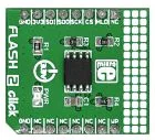Mikroelektronika MIKROE-2267 Flash 2 Click Board - Memoria Flash SPI da 64 Mbit, 3.3V