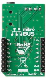Mikroelektronika MIKROE-2454 Scheda Click Amplificatore Stereo LM48100Q-Q1