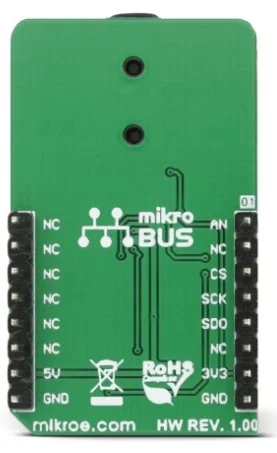 Mikroelektronika MIKROE-2860 Modulo Sensore di Attività Elettrodermica (EDA) e Risposta Galvanica Cu