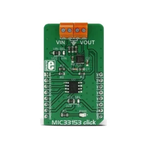 Mikroelektronika MIKROE-2887 MIC33153 Click Regolatore Buck DC-DC 4MHz con HyperLight Load™