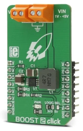 Mikroelektronika MIKROE-2894 Modulo Convertitore DC-DC Boost Interfaccia GPIO