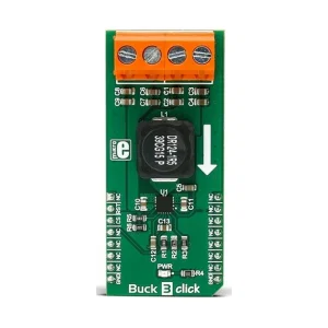 Mikroelektronika MIKROE-2971 Buck 3 Click Convertitore Step-Down Sincrono SWIFT™