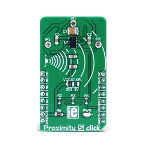 Mikroelektronika MIKROE-2984 Proximity 5 Click Sensore Integrato di Prossimità e Luce Ambientale