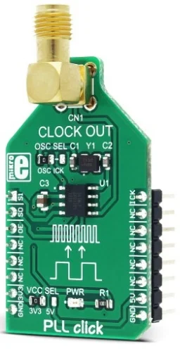 Mikroelektronika MIKROE-2993 PLL Click Board - Frequency Multiplier 160MHz