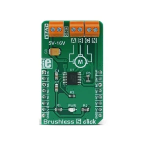 Mikroelektronika MIKROE-3032 Brushless 5 Click BLDC Motor Controller A4941