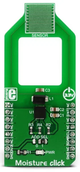 Mikroelektronika MIKROE-3084 I2C Interface Module, 3.3V Input Voltage