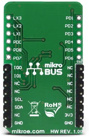 Mikroelektronika MIKROE-3102 ADPD105 Oximeter Click Photometric Front End