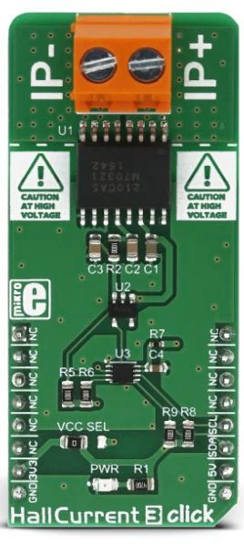 Mikroelektronika MIKROE-3118 Hall Current 3 Click Current Sensor MLX91210