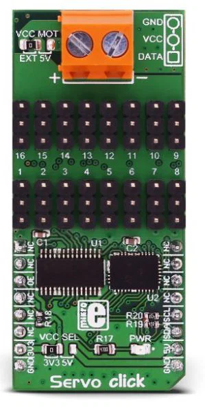 Mikroelektronika MIKROE-3133 GPIO I2C Communication Interface Module
