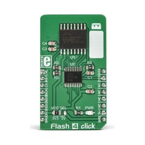 Mikroelektronika MIKROE-3191 Flash 4 Click 512 Mbit SPI QSPI Flash Memory S25FL512S